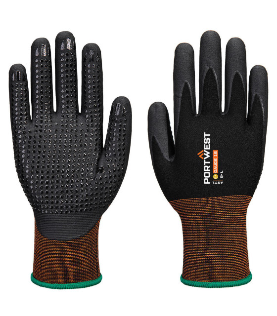 Guanto Gp Grip 15 In Schiuma Micro-Nitrilica Puntinato - Re del Guanto